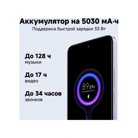 Смартфон Poco M6 8/256 Purple - фото 15