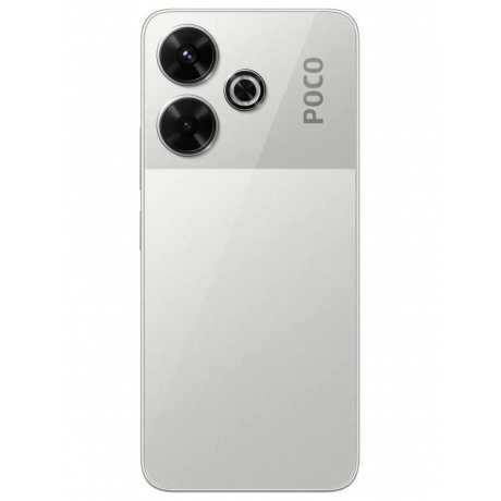 Смартфон Poco M6 8/256 Silver - фото 5