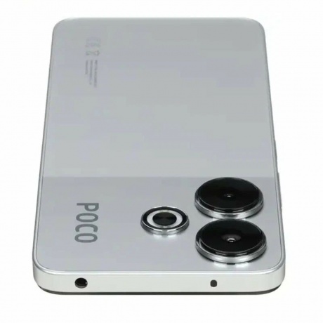 Смартфон Poco M6 RU 8/256 Silver - фото 23