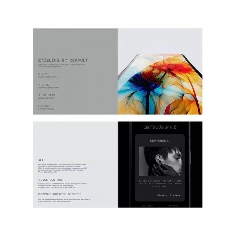 Смартфон Nothing CMF Phone 1 8/128Gb Black - фото 7