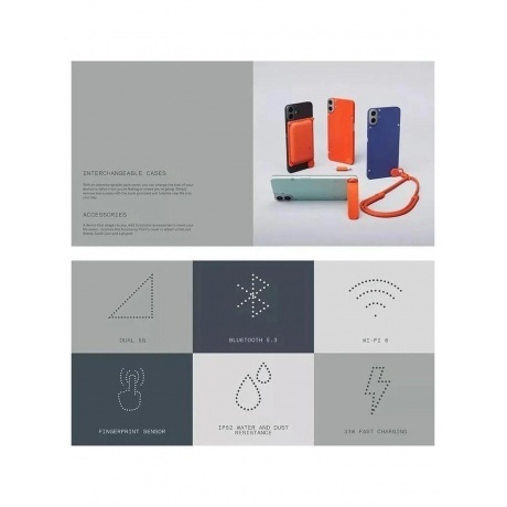 Смартфон Nothing CMF Phone 1 8/128Gb Black - фото 8