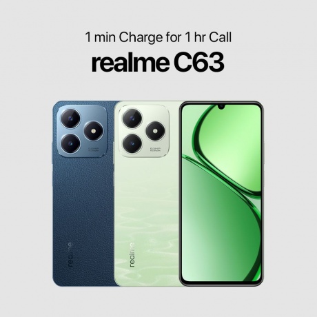 Смартфон Realme C63 8/256Gb Green - фото 17