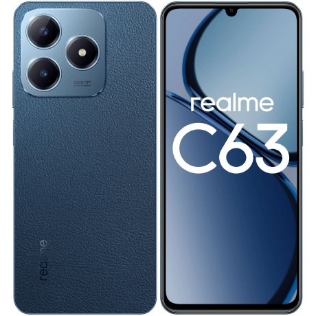 Смартфон Realme C63 8/256Gb Blue - фото 12