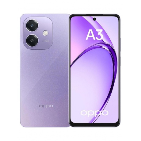 Смартфон Oppo A3 6/256Gb Purple - фото 1