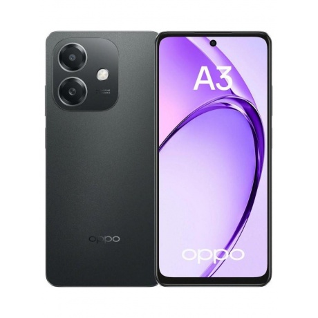 Смартфон Oppo A3 6/256Gb Black - фото 1