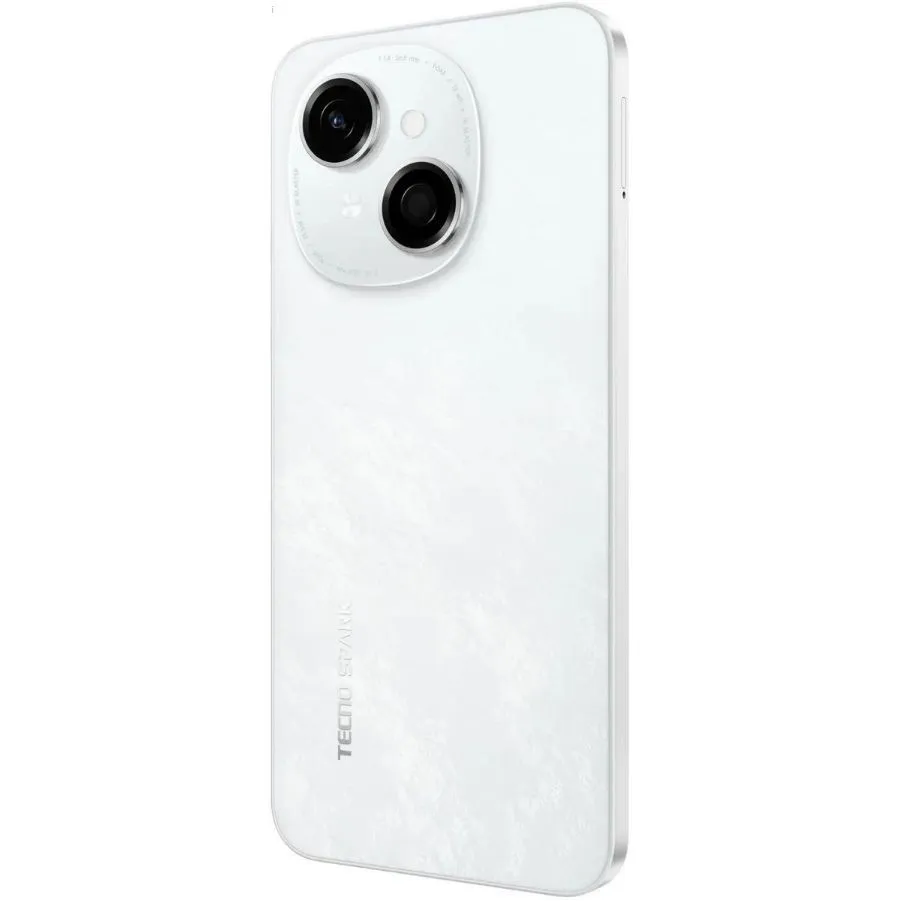 Смартфон Tecno Spark Go 1 4/64Gb Glittery White/белый - фото 5