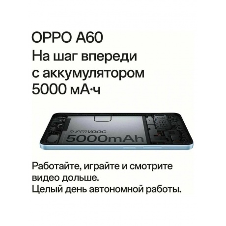 Смартфон Oppo A60 8/256Gb Violet - фото 18