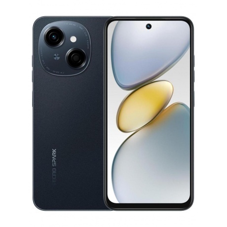 Смартфон Tecno Spark Go 1 3/64Gb Startrail Black - фото 1