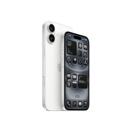 Смартфон Apple iPhone 16 128Gb (MYE93HN/A) White - фото 2