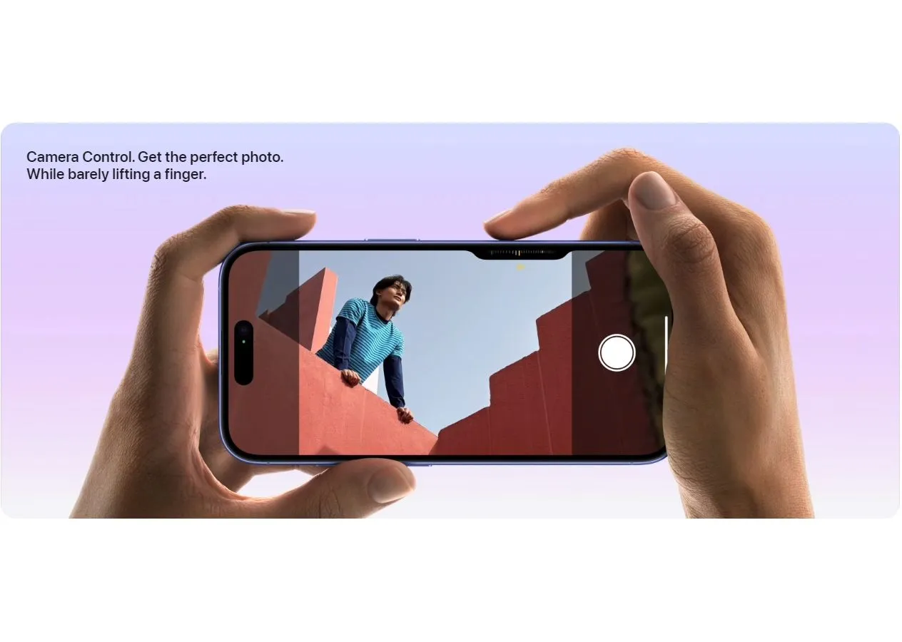 Смартфон Apple iPhone 16 128Gb (MYEA3HN/A) Pink - фото 32