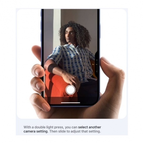 Смартфон Apple iPhone 16 128Gb (MYEC3HN/A) Ultramarine - фото 4