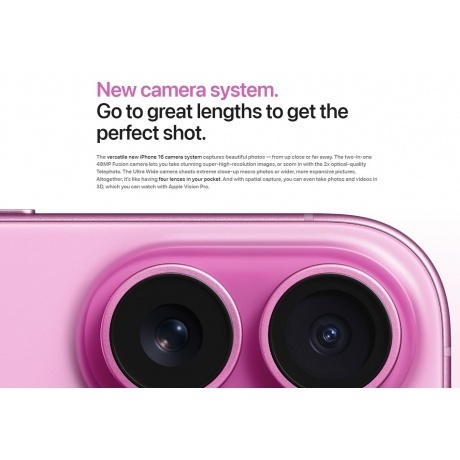 Смартфон Apple iPhone 16 128Gb (MYEC3HN/A) Ultramarine - фото 5