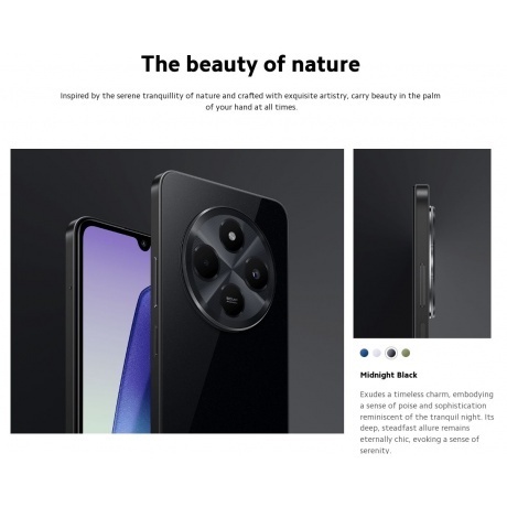 Смартфон Xiaomi Redmi 14C 4/128Gb Midnight Black - фото 17