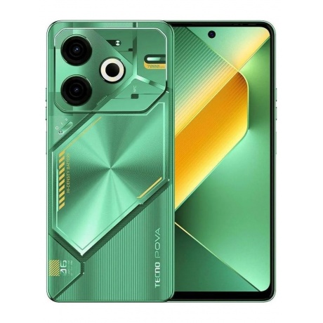 Смартфон Tecno Pova 6 Neo 8/128Gb Comet Green - фото 40