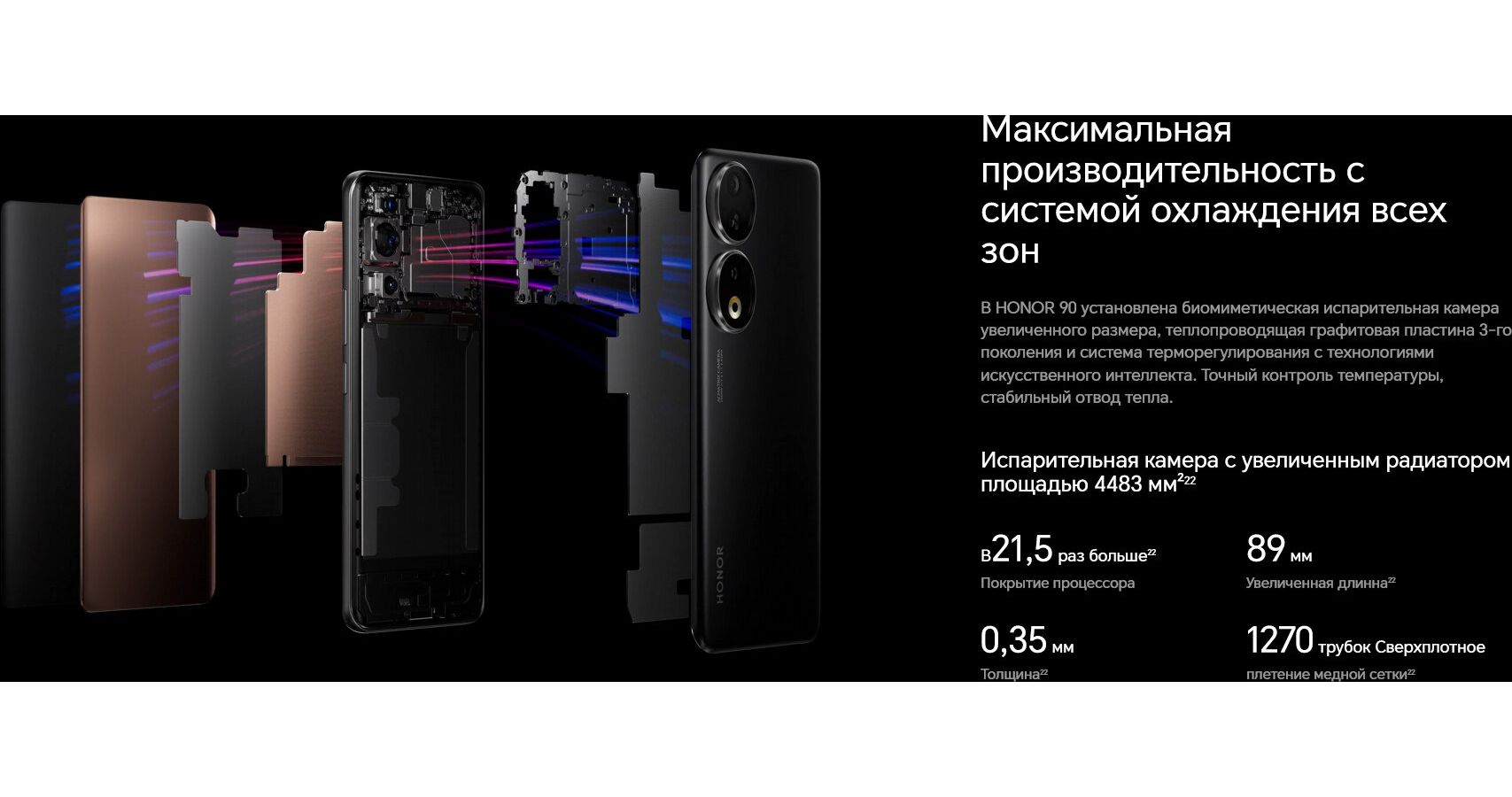 Смартфон Honor 90 12/512Gb Emerald Green - фото 41