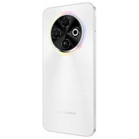 Смартфон Tecno Spark 30C 6/128Gb Orbit White - фото 8