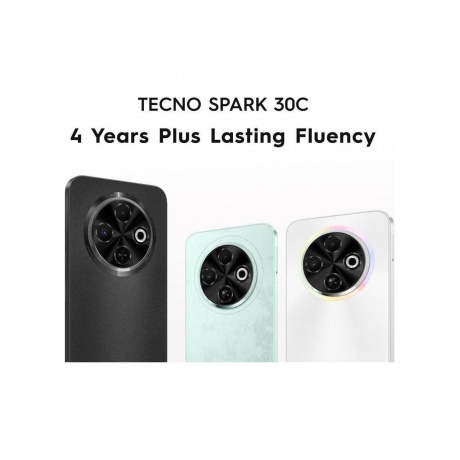 Смартфон Tecno Spark 30C 6/128Gb Orbit White - фото 10