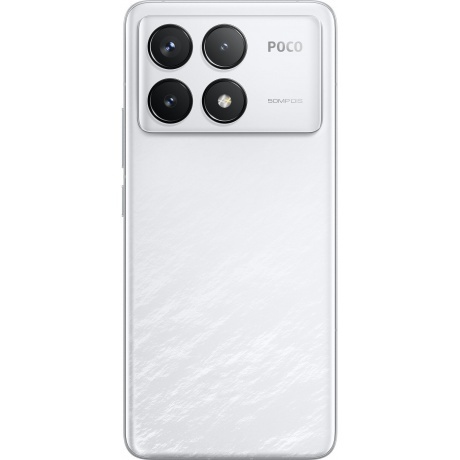 Смартфон Poco F6 Pro RU 12/512Gb White - фото 2