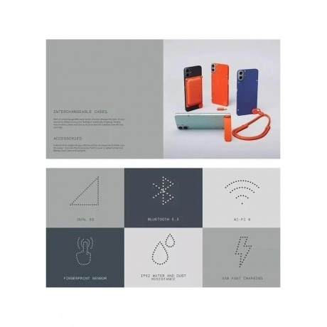 Смартфон Nothing CMF Phone 1 8/256Gb Orange - фото 13