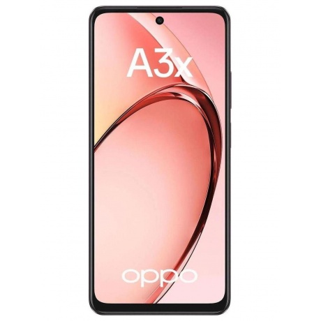 Смартфон Oppo A3x 4/128Gb Бургунди - фото 2