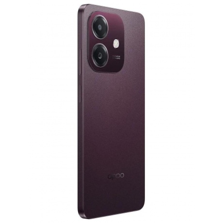 Смартфон Oppo A3x 4/128Gb Бургунди - фото 7