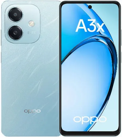 Смартфон Oppo A3x 4/128Gb Лазурный