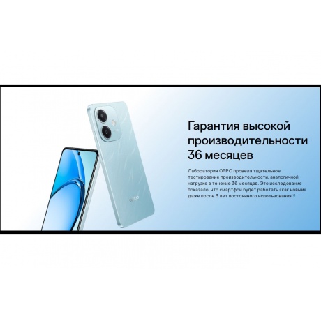 Смартфон Oppo A3x 4/128Gb Лазурный - фото 30