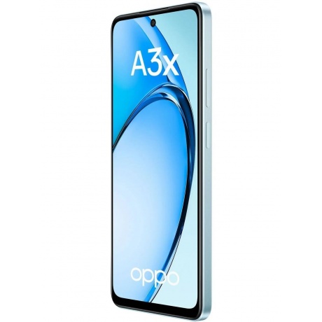 Смартфон Oppo A3x 4/128Gb Лазурный - фото 4