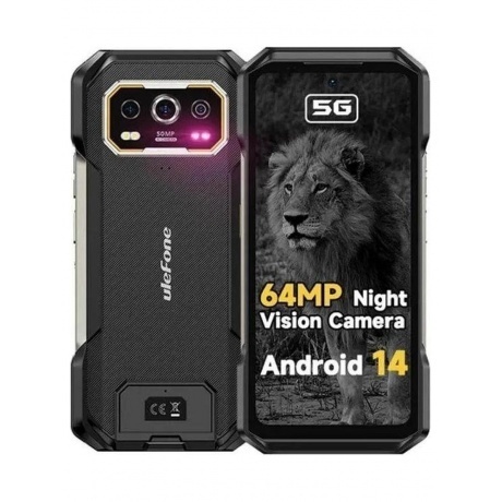 

Смартфон Ulefone Armor 27 Pro 12/256Gb Black, Черный