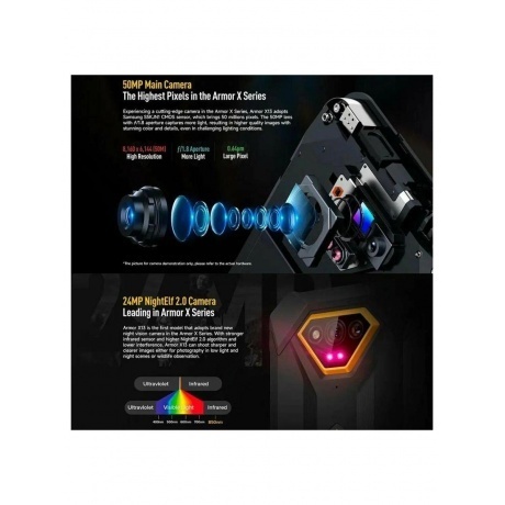 Смартфон Ulefone Armor X13 6/64Gb Black - фото 18