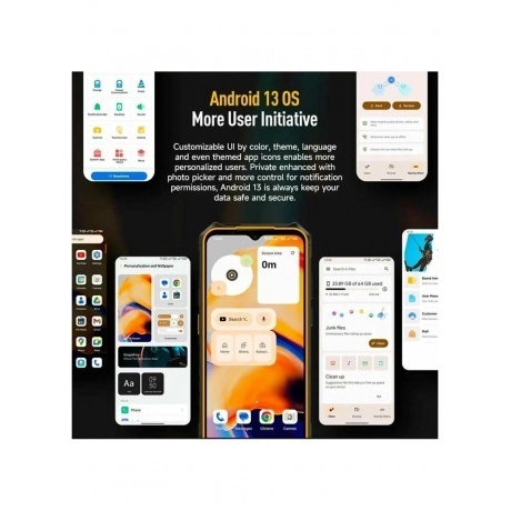 Смартфон Ulefone Armor X13 6/64Gb Black - фото 20