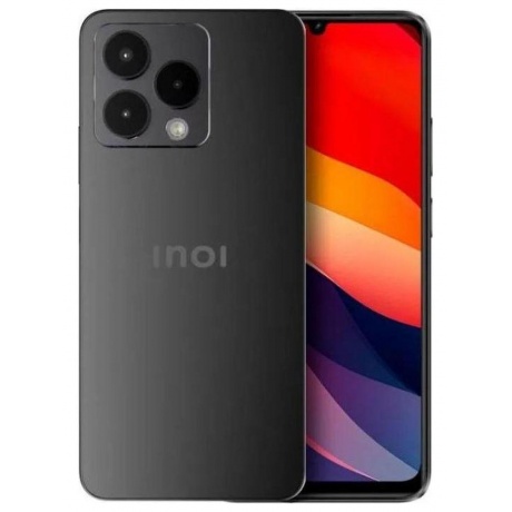 Смартфон INOI A54 4+8*/128Gb Black Titanium - фото 1