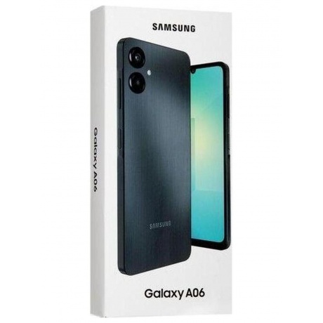Смартфон Samsung Galaxy A06 4/128 Black (EA) - фото 13
