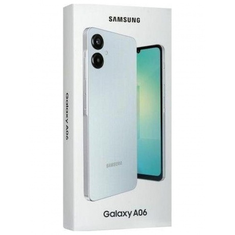 Смартфон Samsung Galaxy A06 4/128 Blue (EA) - фото 13