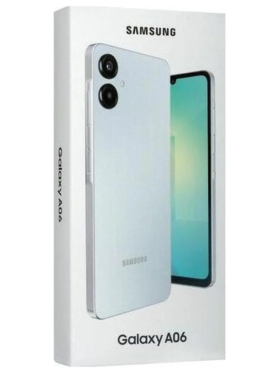 Смартфон Samsung Galaxy A06 4/128 Blue (EA) - фото 13