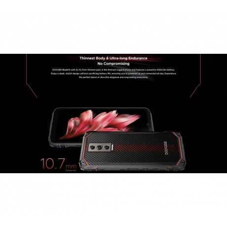 Смартфон Doogee Blade 10 4/128Gb Kevlar Red - фото 13