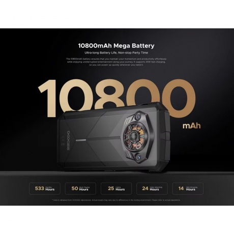 Смартфон Doogee S punk 6/256Gb Safari Green - фото 22