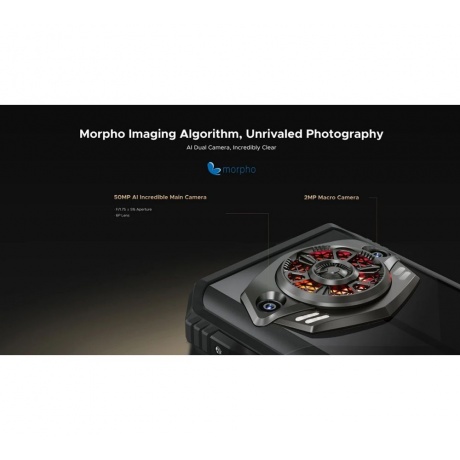 Смартфон Doogee S punk 6/256Gb Safari Green - фото 24