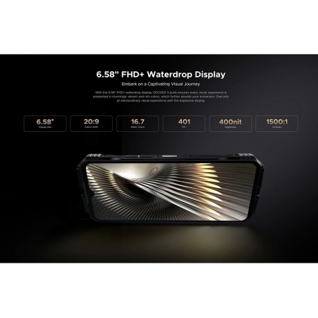 Смартфон Doogee S punk 6/256Gb Safari Green - фото 9