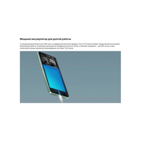 Смартфон Poco C75 6/128Gb Gold - фото 25