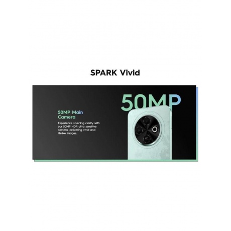 Смартфон Tecno Spark 30C 6/128Gb Magic Skin Green - фото 11