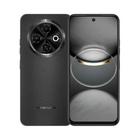 Смартфон Tecno Spark 30C 6/128Gb Orbit Black - фото 1
