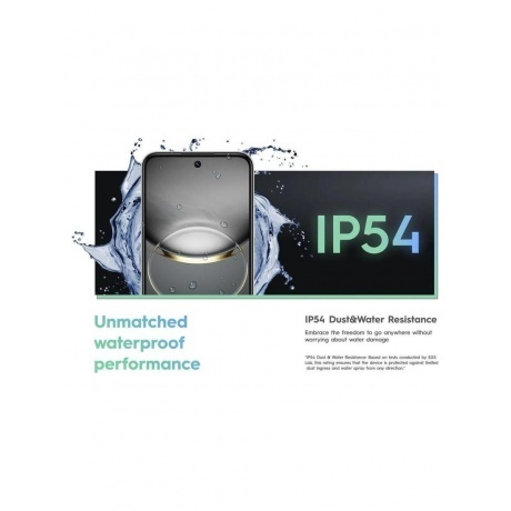 Смартфон Tecno Spark 30C 6/128Gb Orbit Black - фото 17