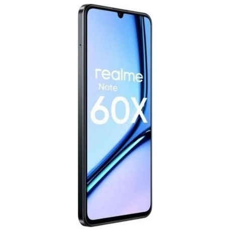 Смартфон Realme Note 60x 3/64Gb Black - фото 2