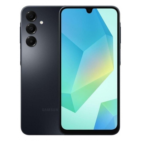 Смартфон Samsung Galaxy A16 8/256Gb (SM-A165FZKICAU) Black - фото 1