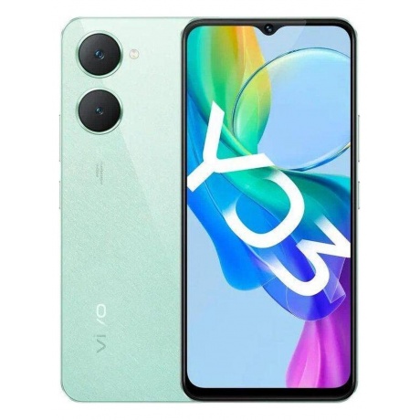 Смартфон Vivo Y03 4/128Gb Green - фото 1