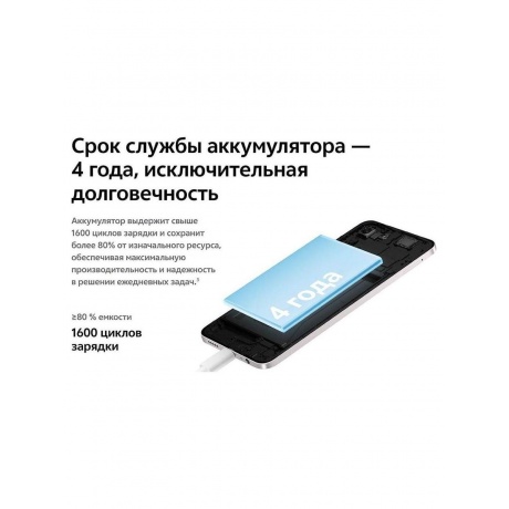 Смартфон Vivo Y19s 6/128Gb Glossy Black - фото 18