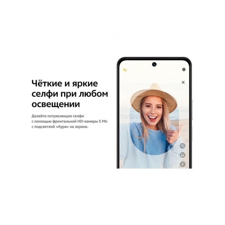 Смартфон Vivo Y19s 6/128Gb Glossy Black - фото 32
