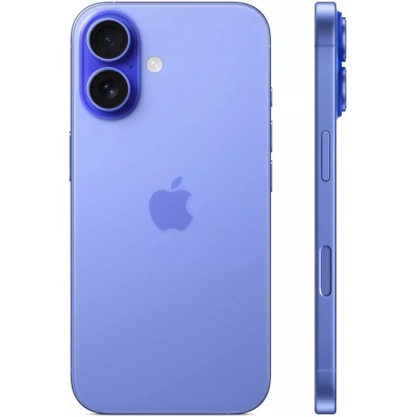 Смартфон Apple iPhone 16 256Gb (MYE03J/A) Ultramarine - фото 3