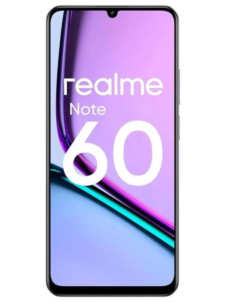 Смартфон Realme Note 60 4/128Gb Black - фото 2